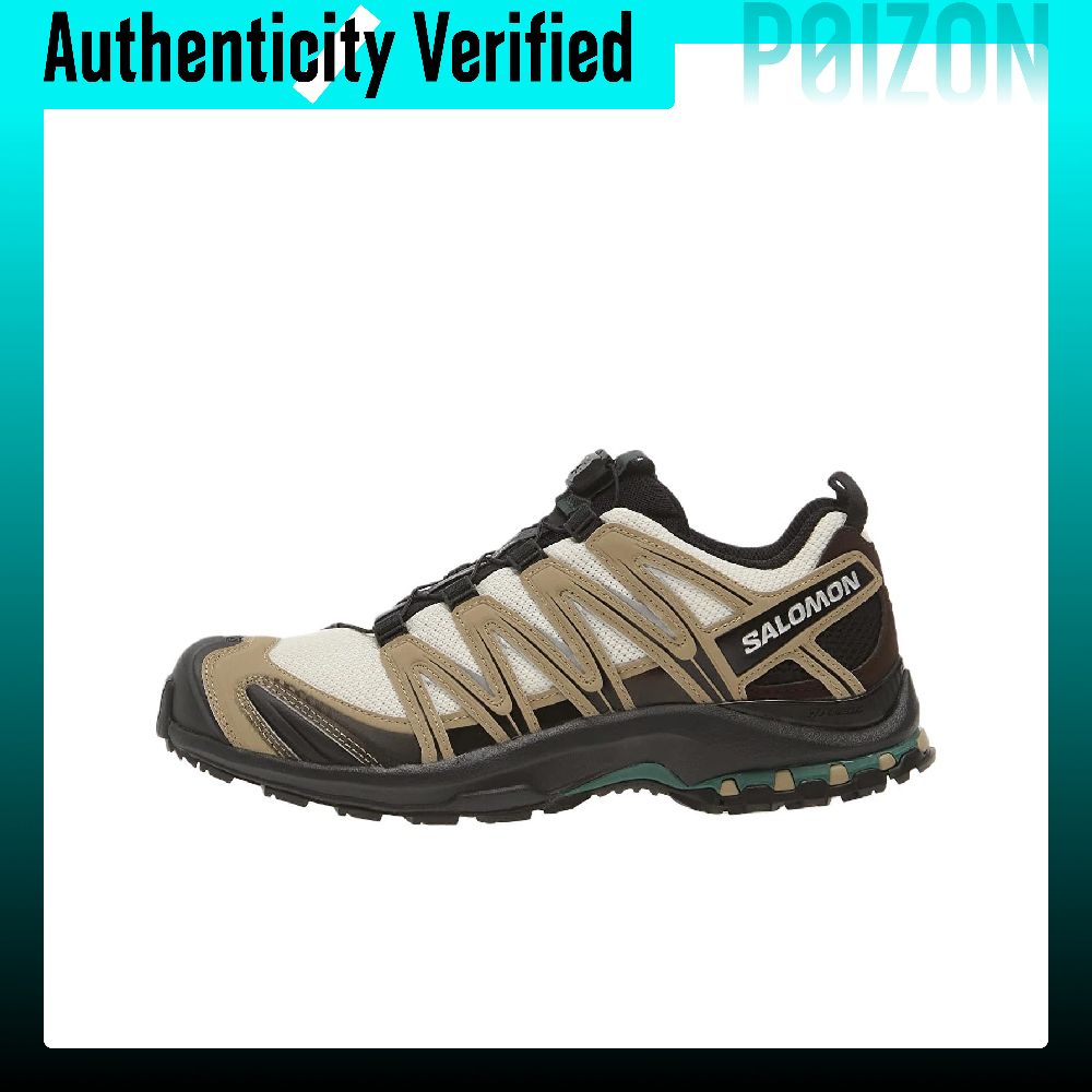Salomon Shoes Xa Pro 3D - サロモン XA PRO 3D ランニングシューズ、ユニセックス、ローカット、ベージュブラウン、L49195900
