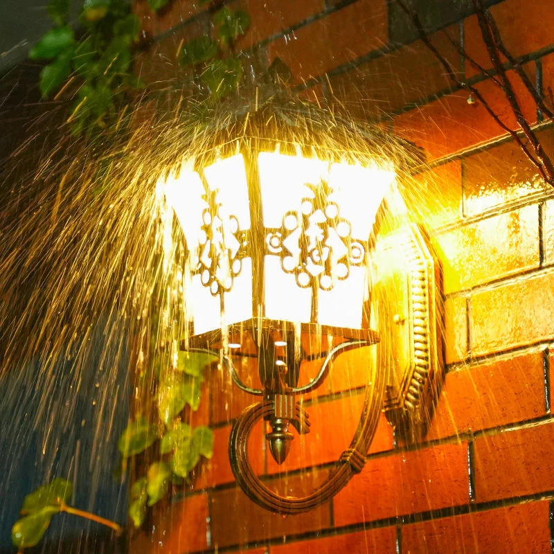 屋外用、ヨーロッパ風デザインの太陽光発電式照明。玄関、壁、庭 - Outdoor Lighting Waterproof のレビューと価格