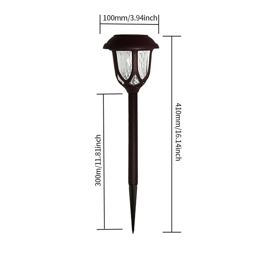 LEDソーラー中庭ランプ屋外防水芝生ライトソーラーガーデンパ - Outdoor Lighting Pathway のレビューと価格