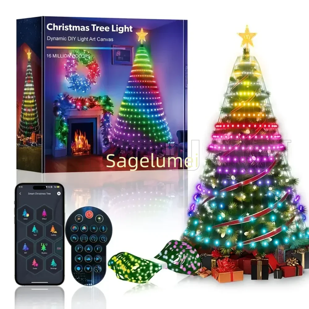 RGBIC 400LED クリスマスライト ホリデーストリン - Outdoor Lighting Uk のレビューと価格