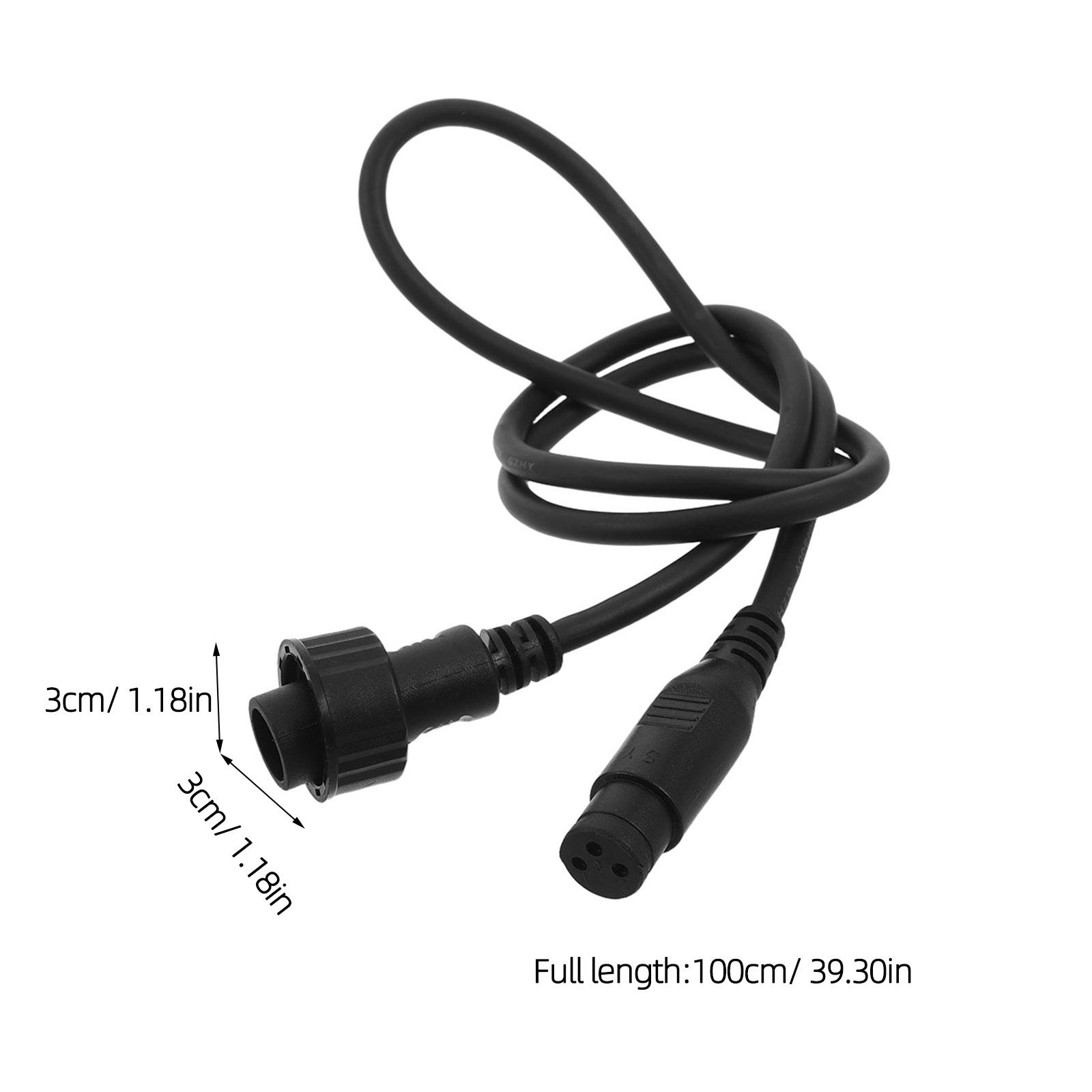 2本セット DMXケーブル、防水仕様、ステージ照明用、オス・ - Outdoor Lighting Waterproof のレビューと価格